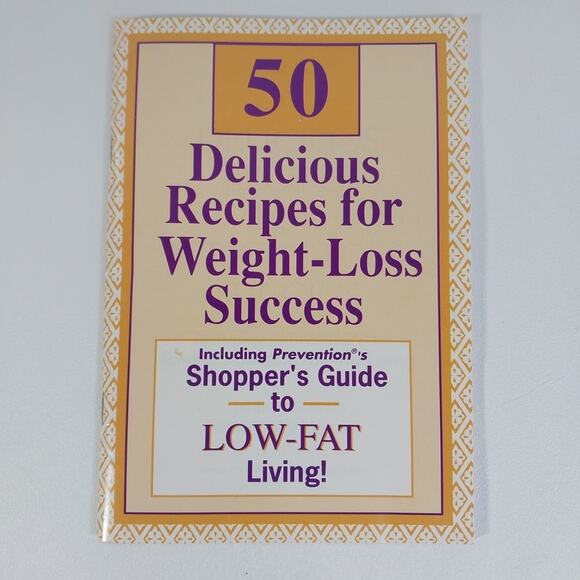 VINTAGE Prevention's 50 Delicious Recipes for Weight-Loss Success Cookbook - Picture 1 of 4